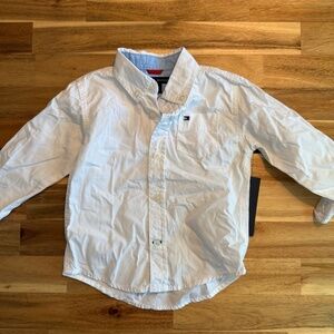 Tommy Hilfiger White Button Up Boys 24M - NWT